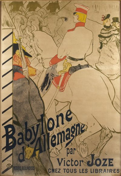 Babylon i Tyskland av Henri de Toulouse-Lautrec