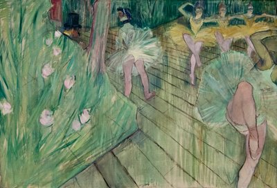 Ballettszene von Henri de Toulouse Lautrec