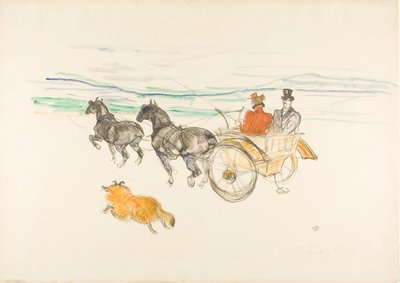 Dobbel sele av Henri de Toulouse-Lautrec