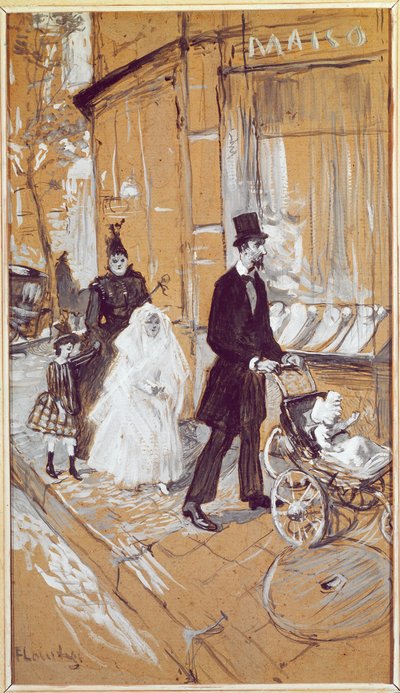 Erster Kommunionstag von Henri de Toulouse Lautrec
