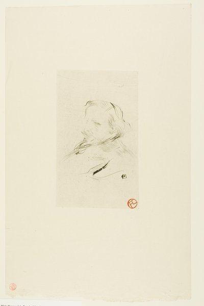 Francis Jordan av Henri de Toulouse-Lautrec