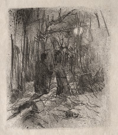 Busk kirkegård av Henri de Toulouse-Lautrec