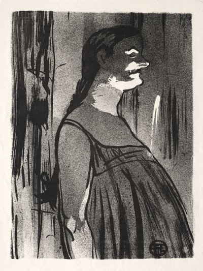 Café-konserten: Fru Abdala av Henri de Toulouse-Lautrec