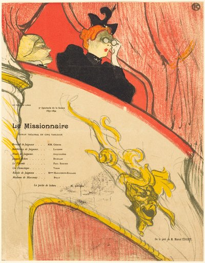 Misjonæren av Henri de Toulouse-Lautrec