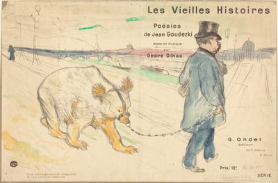 Gamle historier (omslag/frontispis) av Henri de Toulouse-Lautrec