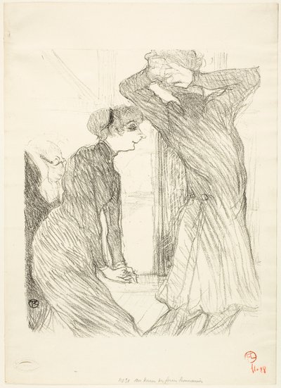 Lugné-Poé og Bady, i "Above Human Forces" av Henri de Toulouse-Lautrec