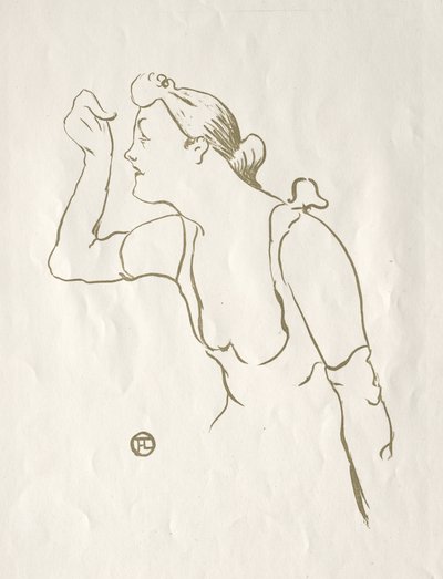 Paula Brebion av Henri de Toulouse-Lautrec