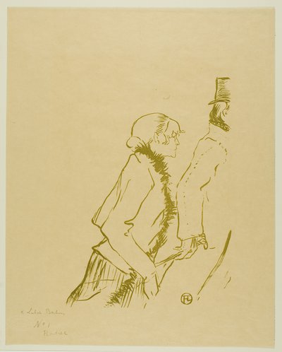 Stakkars Street-walker! av Henri de Toulouse-Lautrec