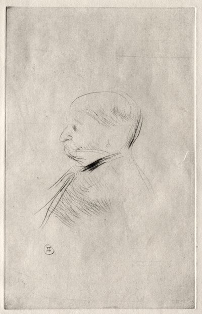 Portrett av M.X. av Henri de Toulouse-Lautrec