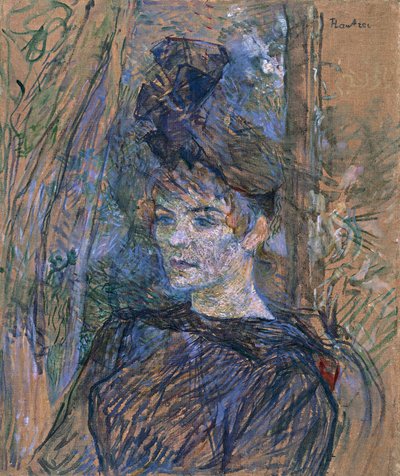 Portrett av Suzanne Valadon av Henri de Toulouse Lautrec