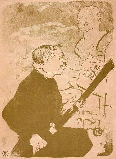 Til deg! av Henri de Toulouse-Lautrec