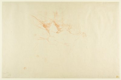 Sove av Henri de Toulouse-Lautrec