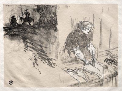 The Brief Joys: Cover av Henri de Toulouse-Lautrec