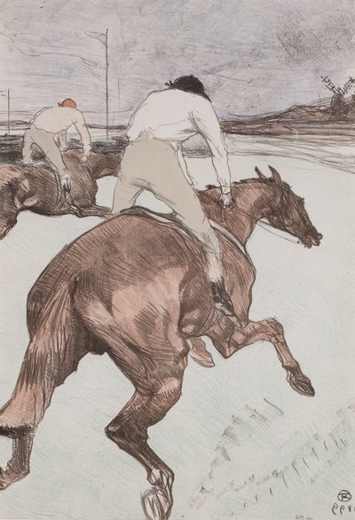 Jockeyen av Henri de Toulouse Lautrec