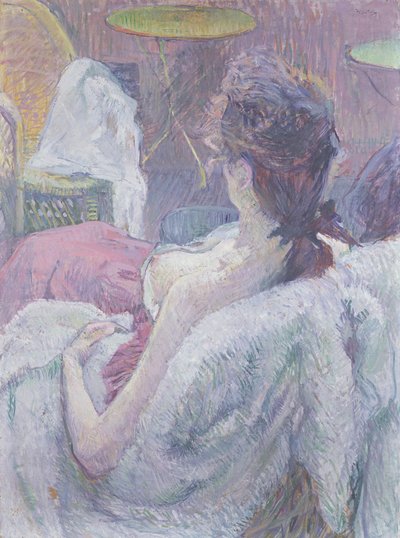 Modellens hvile av Henri de Toulouse Lautrec