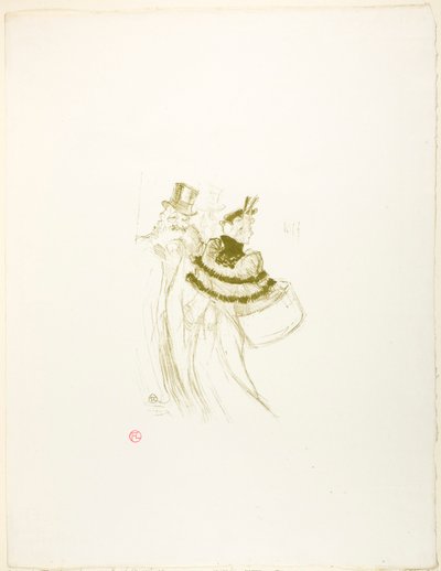 De gamle herrer av Henri de Toulouse-Lautrec