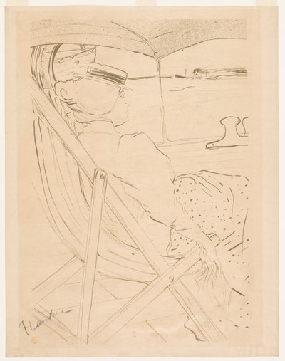 Passasjeren på 54 av Henri de Toulouse-Lautrec