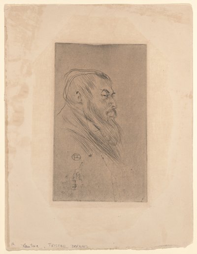 Tristan Bernard av Henri de Toulouse-Lautrec