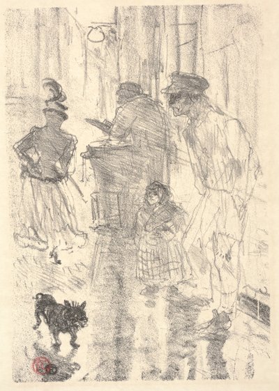 Visage von Henri de Toulouse Lautrec