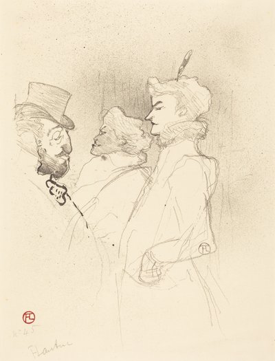 Why Not...Once Is Not a Habit (Hvorfor ikke...Én gang er ingen vane) av Henri de Toulouse-Lautrec