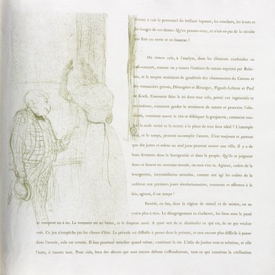 Yvette Guilbert-French Series: nr. 15 av Henri de Toulouse-Lautrec
