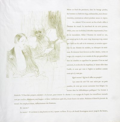 Yvette Guilbert-French Series: nr. 8 av Henri de Toulouse-Lautrec