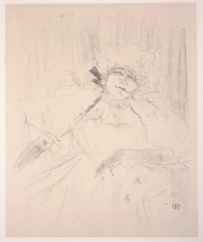 Yvette Guilbert von Henri de Toulouse Lautrec