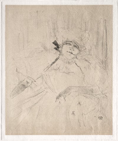 Yvette Guilbert: Gammel sang av Henri de Toulouse-Lautrec