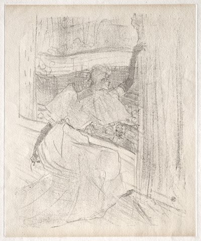 Yvette Guilbert: Hilsen publikum av Henri de Toulouse-Lautrec
