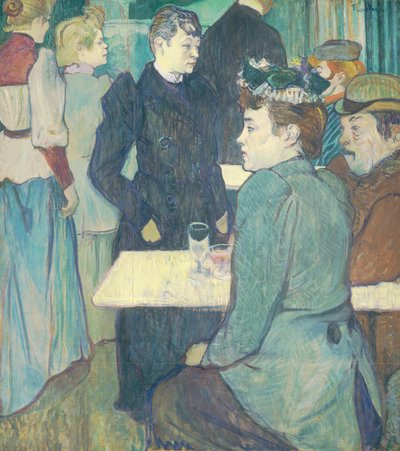 Eine Ecke des Moulin de la Galette, 1892 von Henri de Toulouse Lautrec