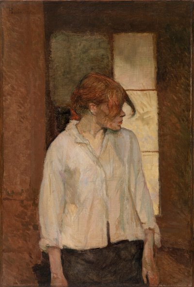 „A Montrouge“ – Rosa La Rouge von Henri de Toulouse-Lautrec