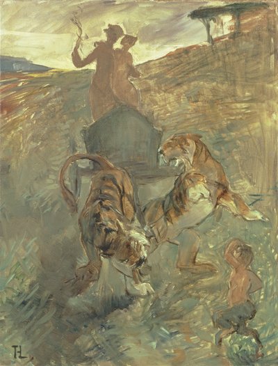 Allegory, Livets vår, 1883 av Henri de Toulouse Lautrec
