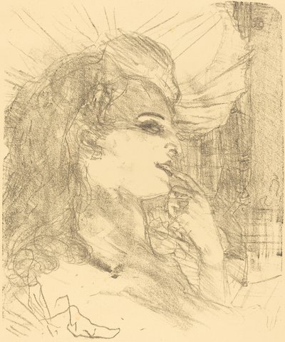 Anna Held, 1896 von Henri de Toulouse Lautrec