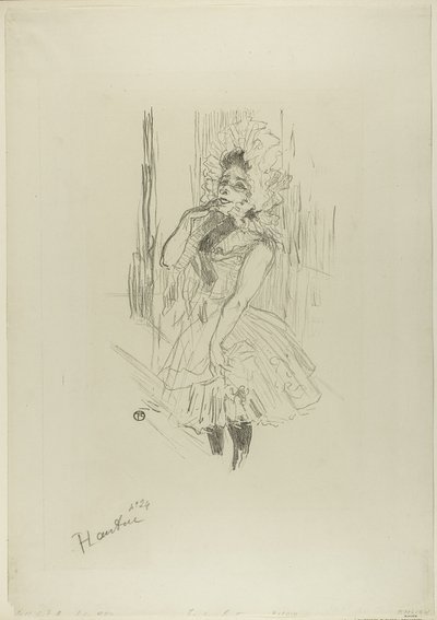 Anna Held, i Alle disse damene på teatret av Henri de Toulouse Lautrec