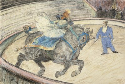 Im Zirkus: Arbeit im Ring, 1899 von Henri de Toulouse Lautrec