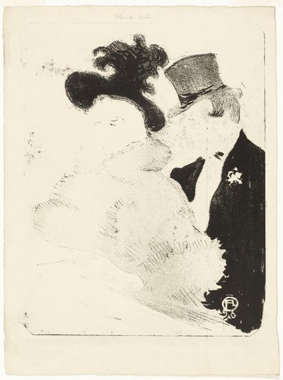 På konserten av Henri de Toulouse-Lautrec