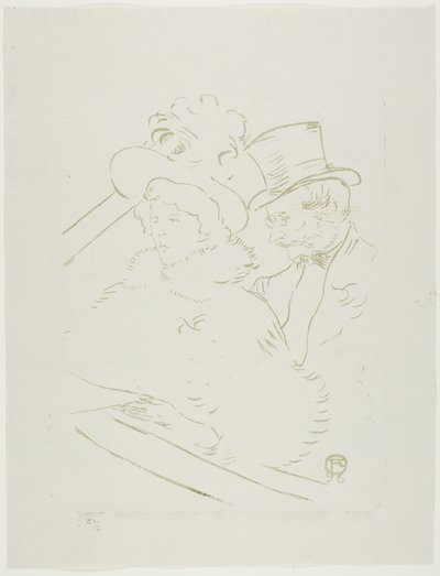 Beim Konzert von Henri de Toulouse-Lautrec