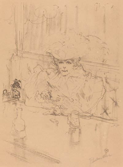 På Hanneton Au Hanneton, 1898. av Henri de Toulouse Lautrec