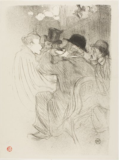 At the Moulin Rouge: A Rude! En skikkelig frekk! av Henri de Toulouse-Lautrec