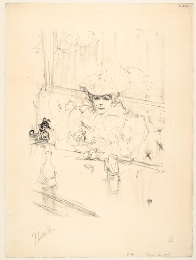 hos cockchafer av Henri de Toulouse-Lautrec