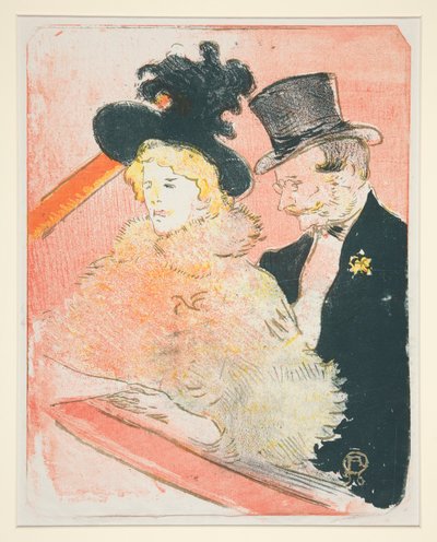 Au-konsert (På konserten) av Henri de Toulouse-Lautrec