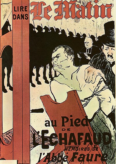 Ved foten av stillaset, 1893. av Henri de Toulouse Lautrec