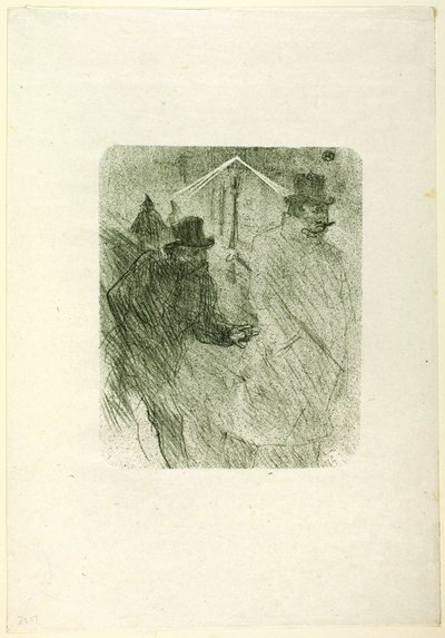 Baron Moïse Begging, fra Au Pied du Sinaï av Henri de Toulouse Lautrec