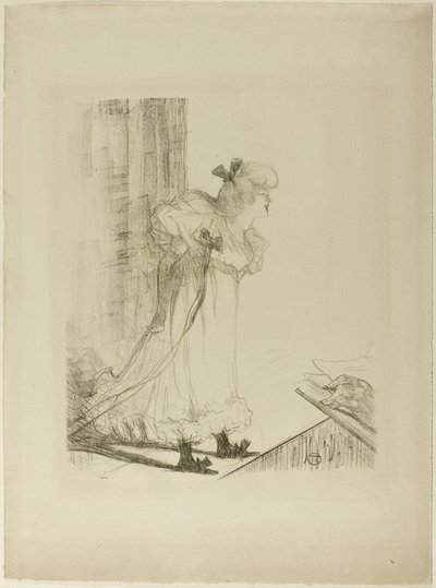 Kabaretsanger av Henri de Toulouse Lautrec