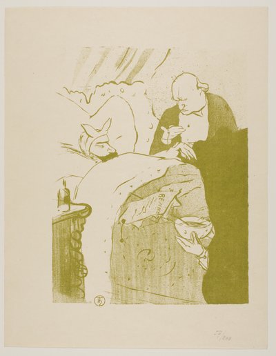 Carnot er syk! av Henri de Toulouse Lautrec