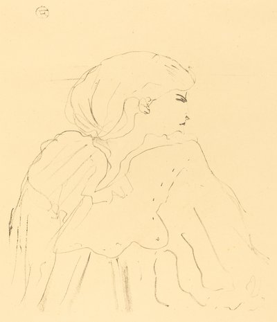 Cassive, 1896 von Henri de Toulouse Lautrec