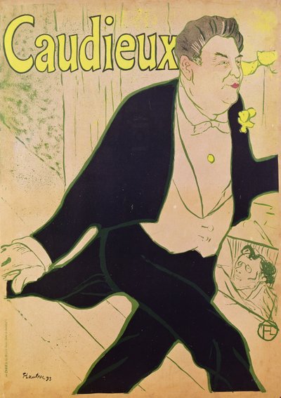 Caudieux von Henri de Toulouse Lautrec