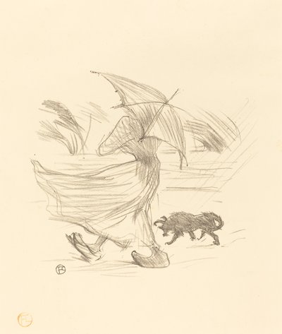 Hva regnet sier, 1895. av Henri de Toulouse Lautrec