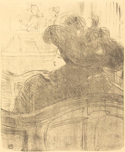 Cléo de Mérode von Henri de Toulouse Lautrec