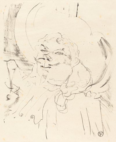 Coquelin den eldre Coquelin aine, 1896. av Henri de Toulouse Lautrec